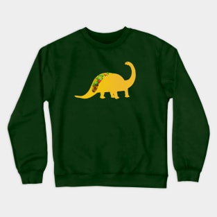 Tacosaurus - Funny Dinosaur Crewneck Sweatshirt